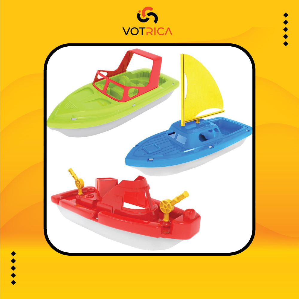 Plastic Toy Boats for Toddlers 1-3