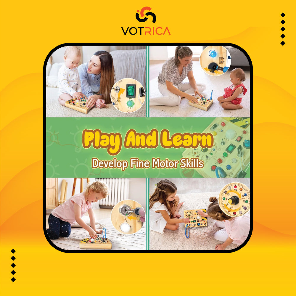 Wooden Toddler Toys, Autism Sensory Travel Toys