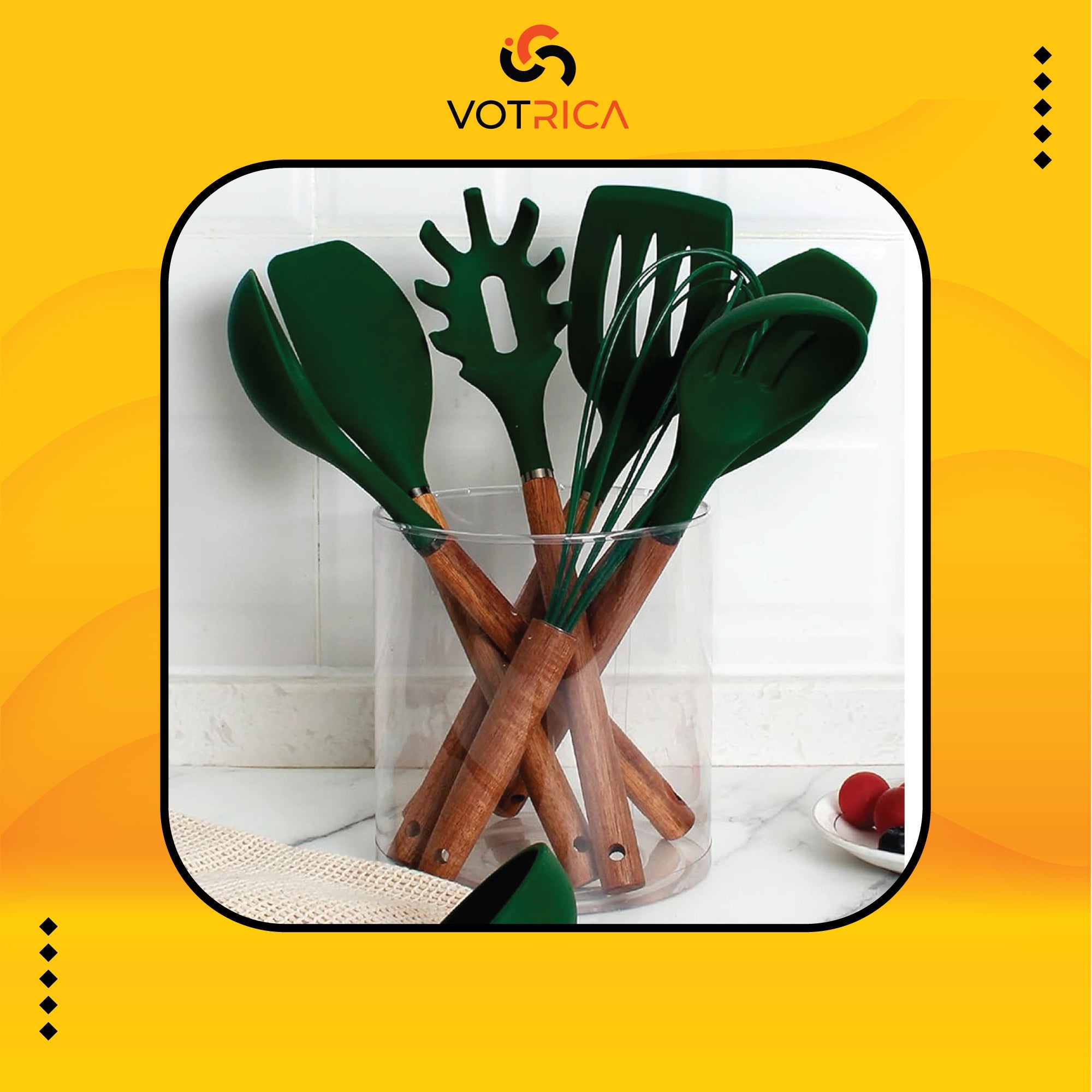 Non Stick Silicone Utensil Set