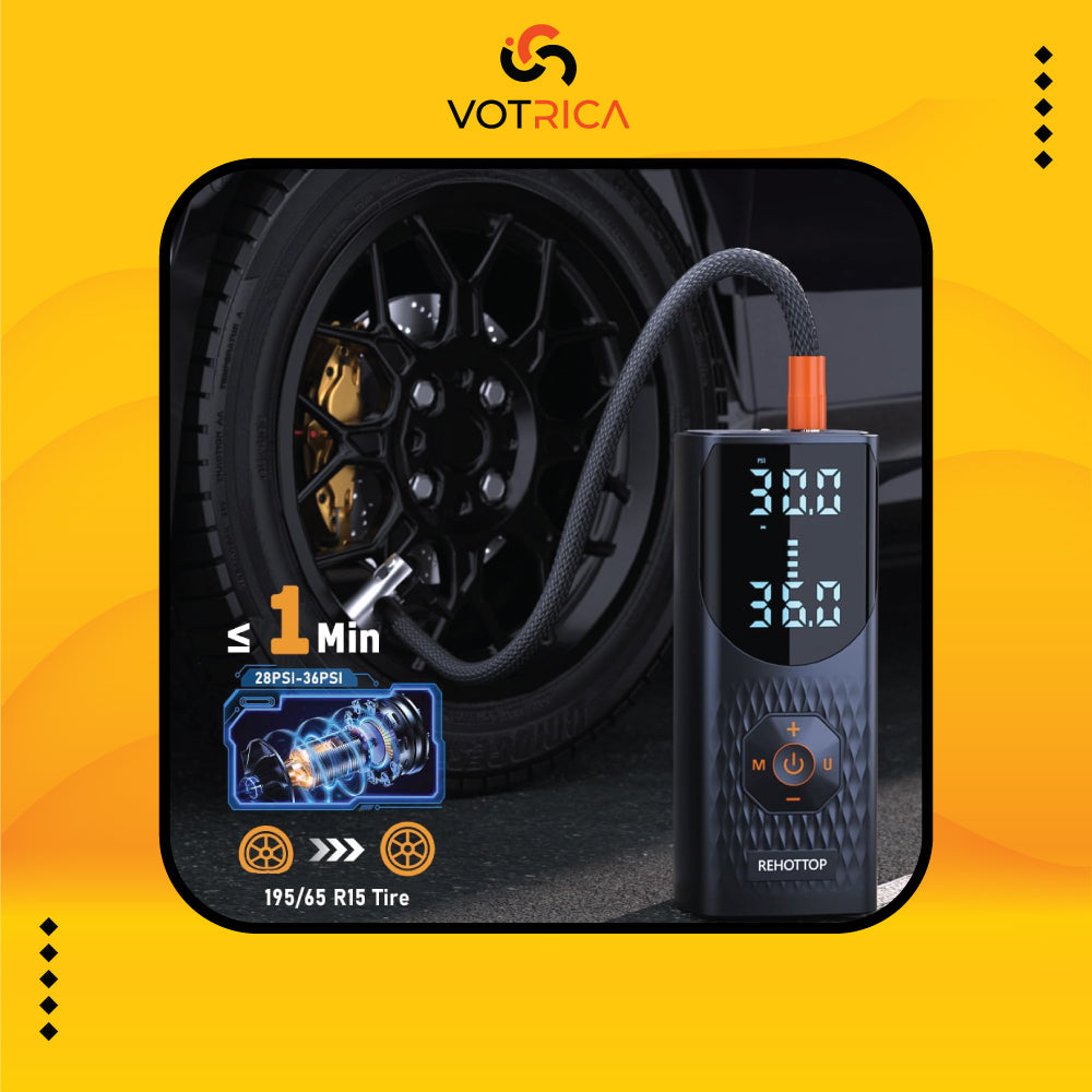 Portable Tire Inflator Air Compressor