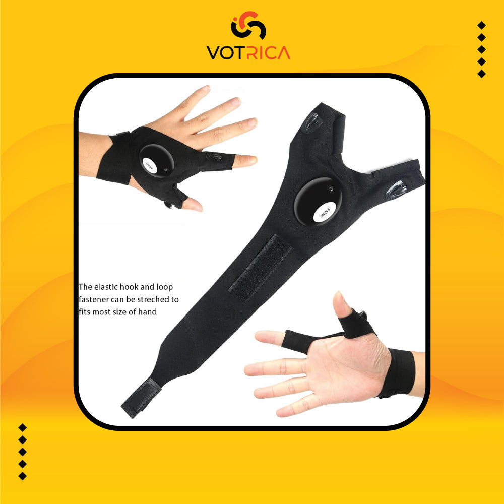 LED Flashlight Gloves