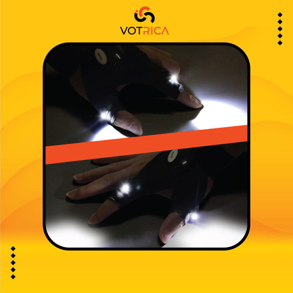 LED Flashlight Gloves